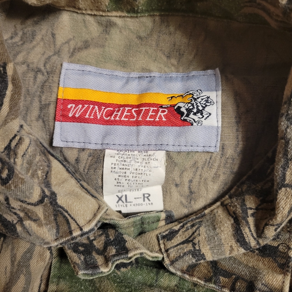 Winchester camo hunting‎ coveralls men’s size X Large Regular Vintage camo